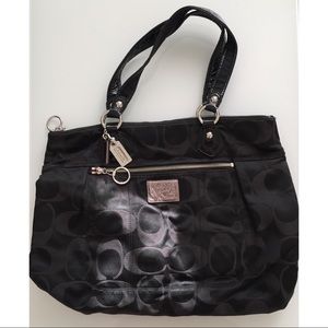 Black Large COACH shoulder bag Tote